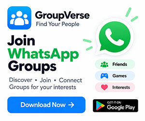 GroupVerse - Join WhatsApp Groups